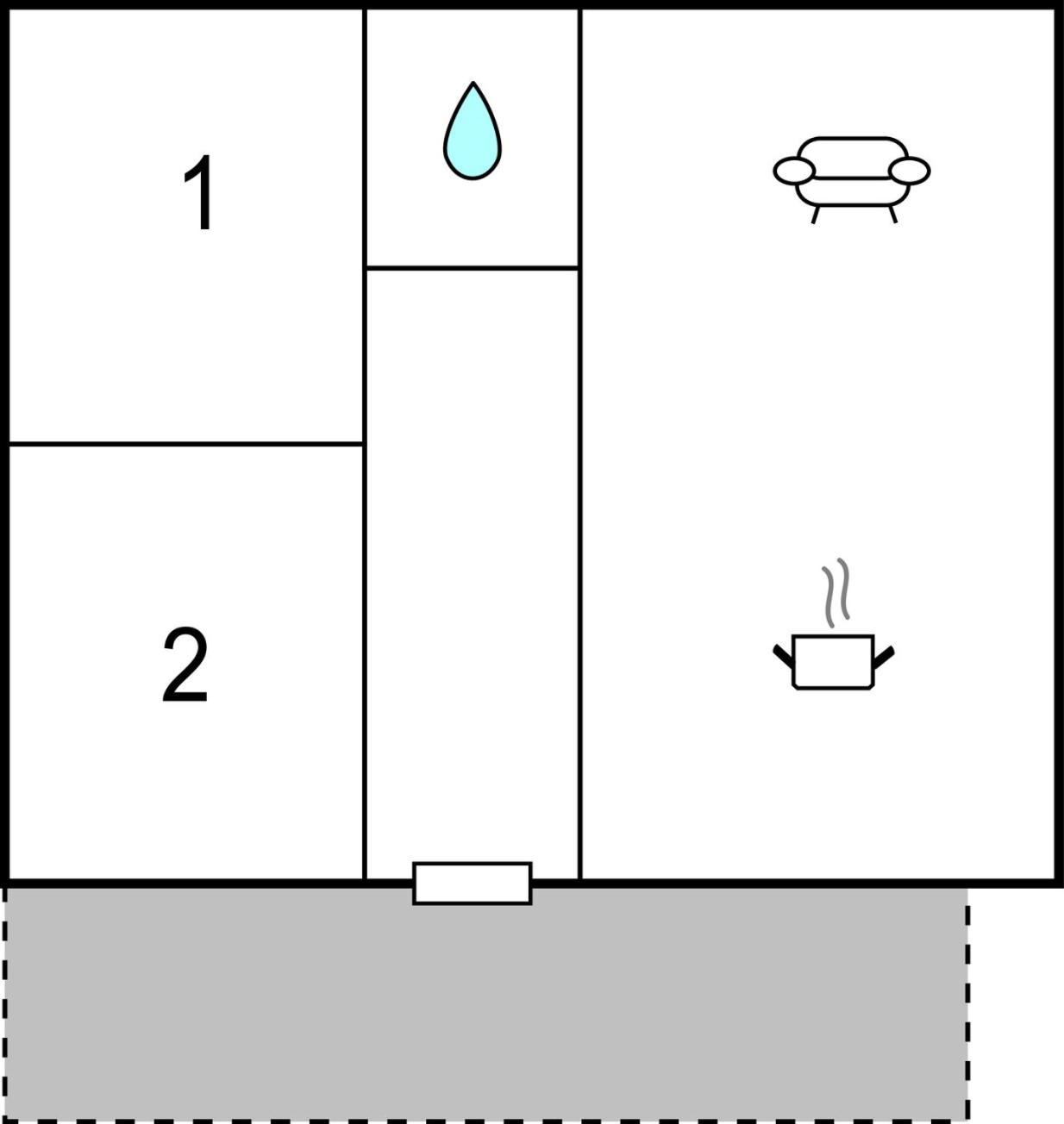 2 Bedroom Cozy Apartment In 자다르 외부 사진